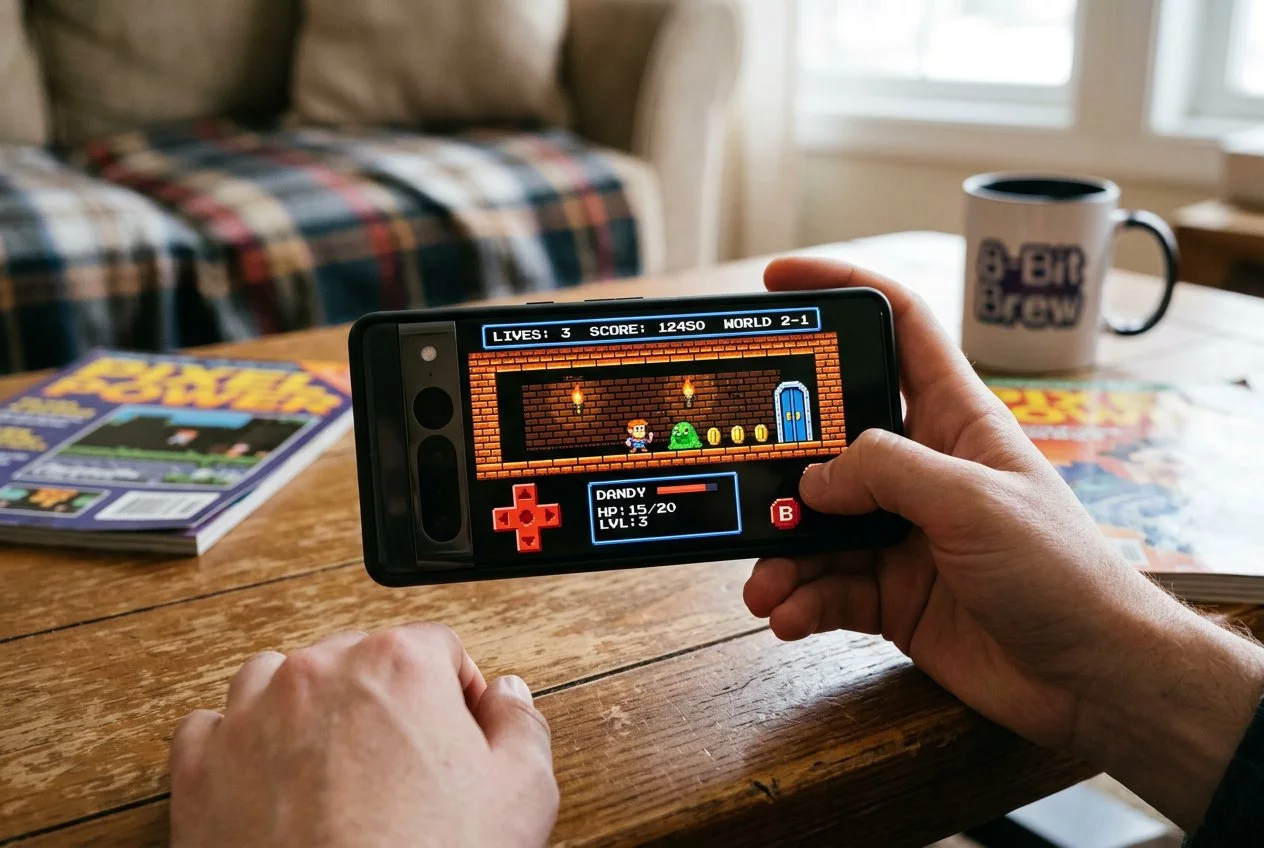 8-bit games on smartphones