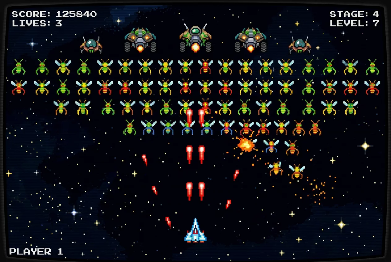 Space Shooters illustration