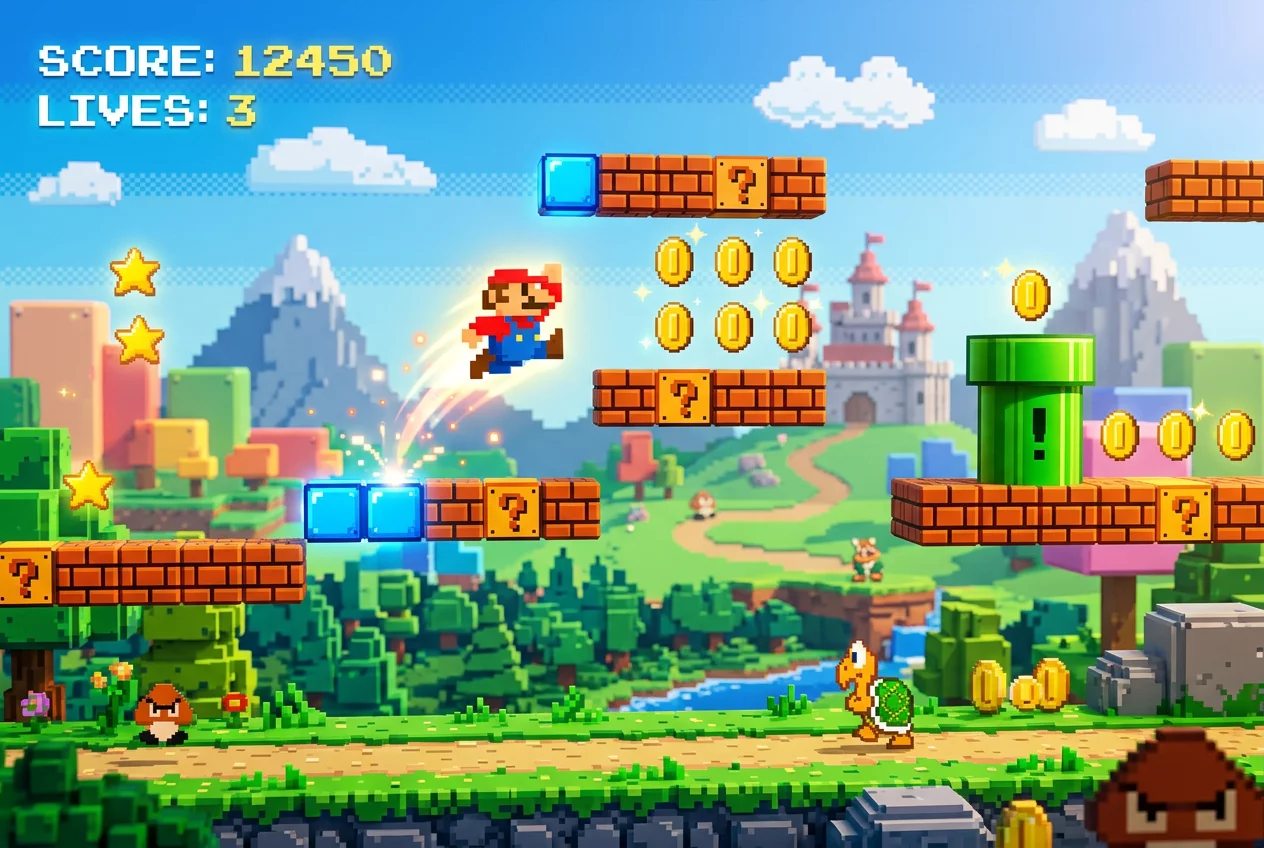Super Mario Bros Review